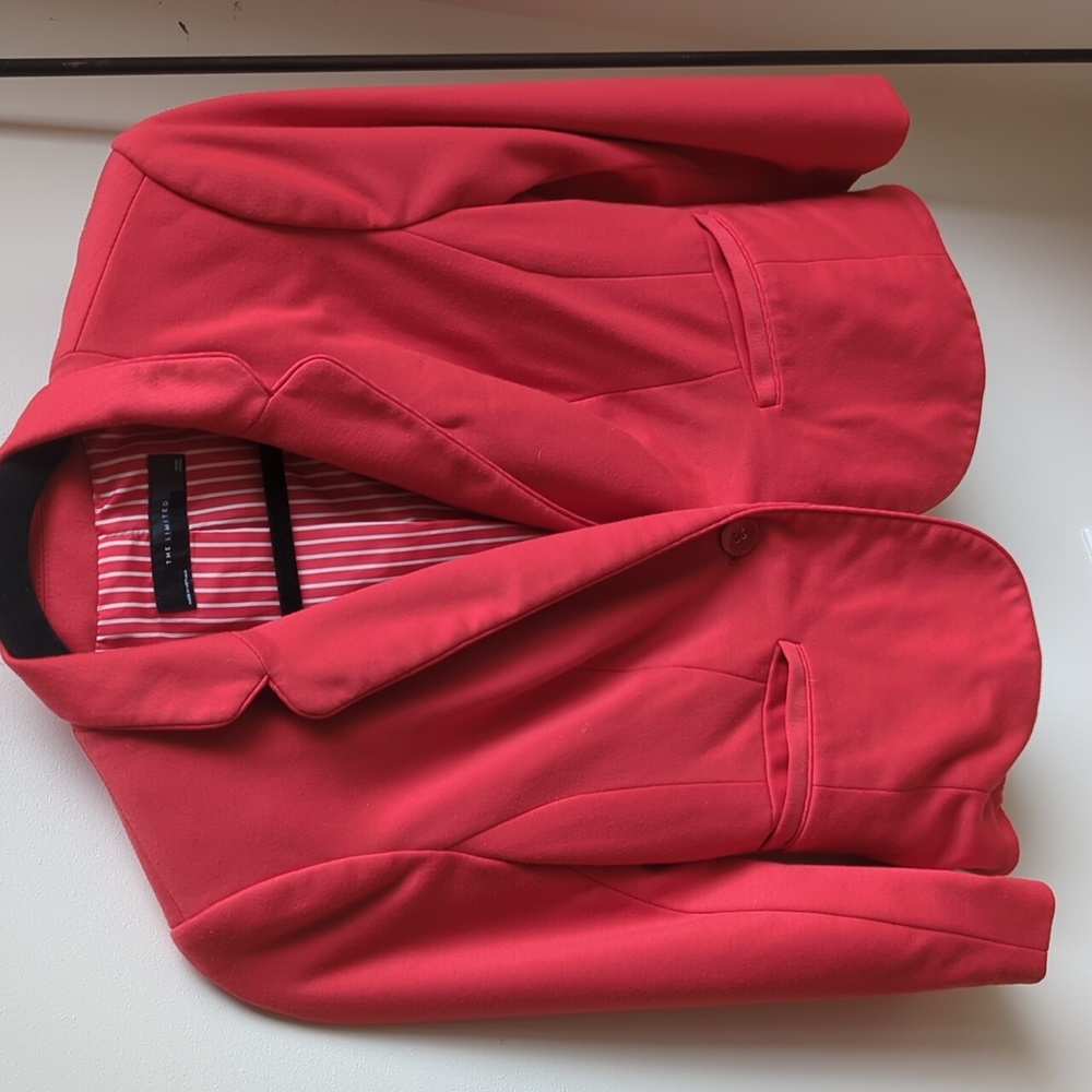 The Limited Red Blazer